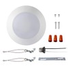 GREENLUX 7.5" Flush Mount Led Disk Light,2700/3000/3500/4000/5000K Adjustable Surface Mount