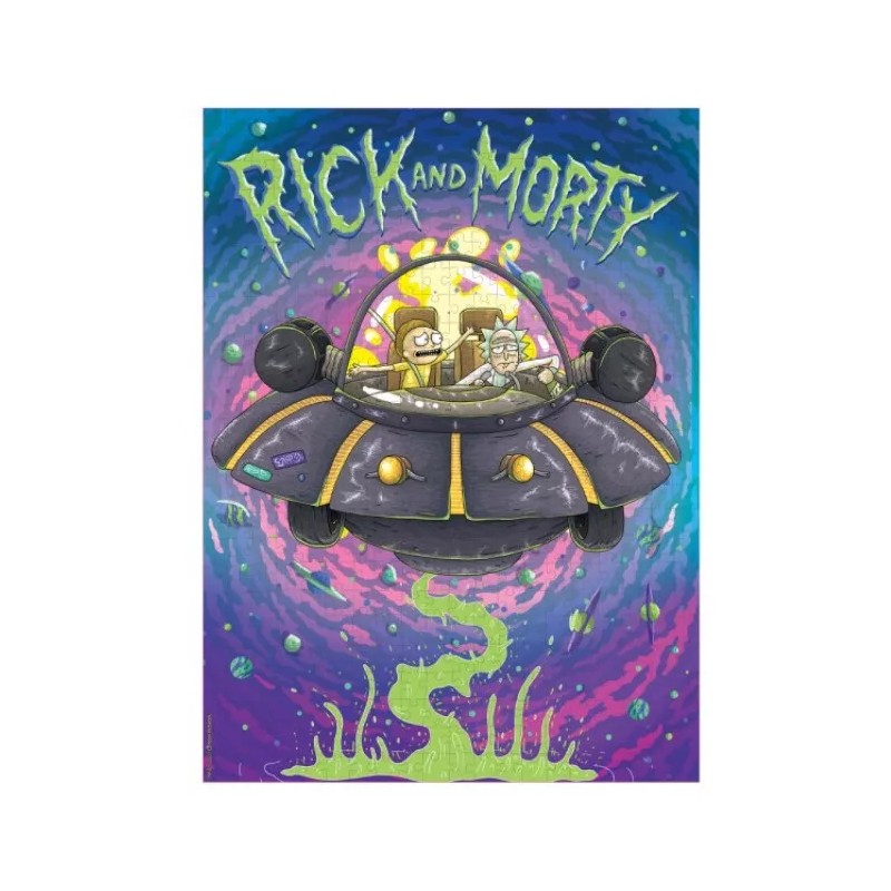 Novelty Rick And Morty Jca-2899 Rompecabezas 500 Pz 50x68 Cm