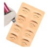 Tablero Silicón Piel De Ojos Práctica Sombras Microblading
