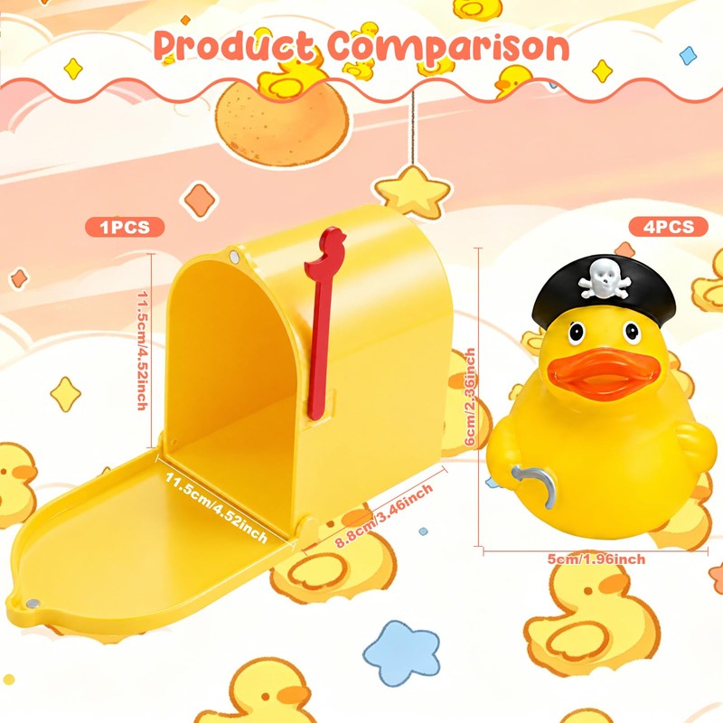 Magnetic Cruise Duck Mailbox–Wall Mount Cruising Duck Exchange Box with