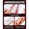 Namonppy 4 x 60 ml Halloween Artificial Blood Washable for