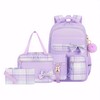 YWOIHL School Backpack for Girls Cute Girl Backpack with Lunch