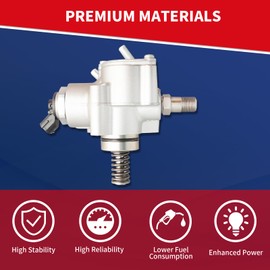 DrCax High Pressure Fuel Pump L3K91335ZC Compatible with Mazda 3 2007-2013 6 2006-2007 CX-7 2007-2012 2.3L L4 Turbo Replace GDP502 HM10104 L3K91335ZA