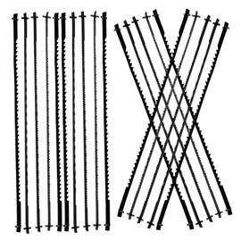 Gadpiparty 24pc Woodworking Hacksaw Blades Cutting Blades for Metal and High Precision Curved Cuts for Home and Industrial Use