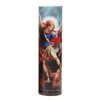 Stonebriar St. Micheal Flameless LED Devotional Prayer Candle with Automatic