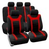 The Quality Cover Sports Fabric 2 Row Set Car Seat