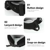 MTGKY Airplane Pillow for Long Flight,Head Strap Combo with 3D