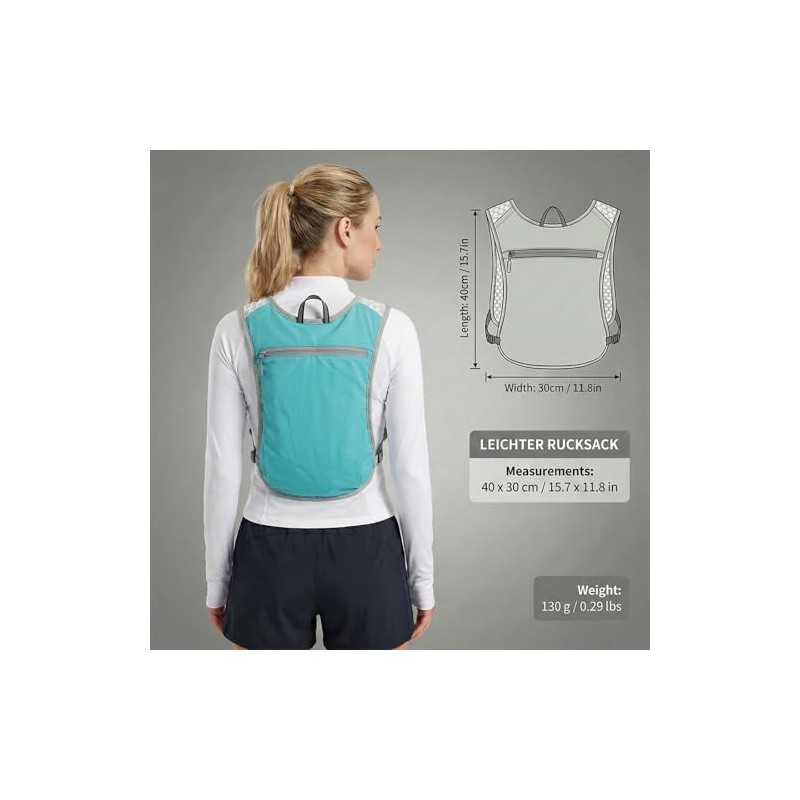 Running Vest for Men and Women, Ultralight Running Backpack, Breathable