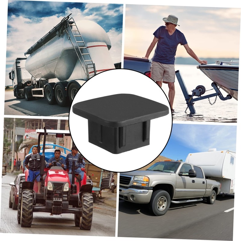 Outanaya Trailer Hitch Cover Durable Receiver Tube Plug Protects Tow