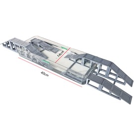 AUHU RC Crawling Wading Water Challenge Obstacle Bridge for 1/18 1/24 Scale RC Crawler Truck (No Vehicle Included)