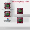 XUNTOP USB Charging Digital Level Box Angle Finder with Laser