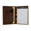 Leather Notepad Holder Legal Junior Notebook Padfolio Holder Business Gift