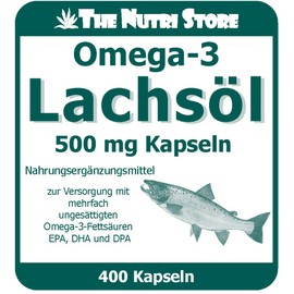 Omega 3 Salmon Oil Capsules Pack of 400