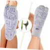 Baluue 1set Acupressure Reflexology Socks with Foot Massage Tools Pressure