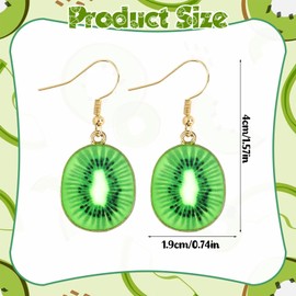 Orange Stud Earrings, Orange Earrings for Women, Fruit Earrings, Fancy Dress, Hanging Earrings, Orange Earrings, Sweet Ladies, Carnival Jewellery for Girls and Women, Alloys, 0