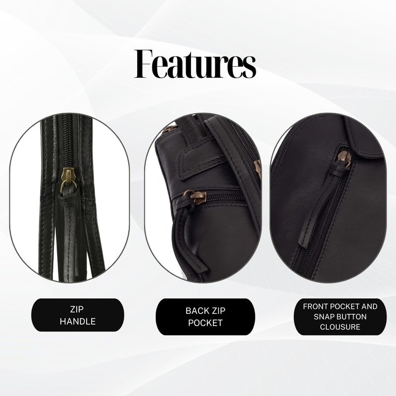 Lloyd Baker London - BHIWANI Genuine Leather Backpack Daypack Crossbody
