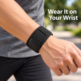 Fitness Tracker Wrist & Ankle Strap Set – Adjustable Bands for Running, Walking & Gym Workouts