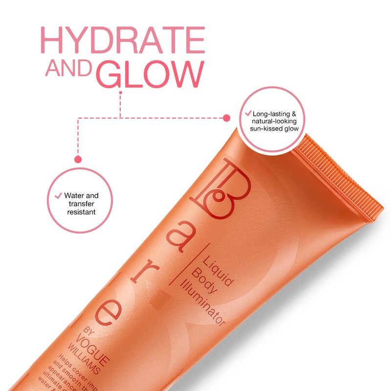 Bare by Vogue Liquid Body Illuminator 125ml