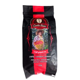Café Colombien Castillo suave, 100% Arabica, Grand Cru, Medium Roast, 250 grams