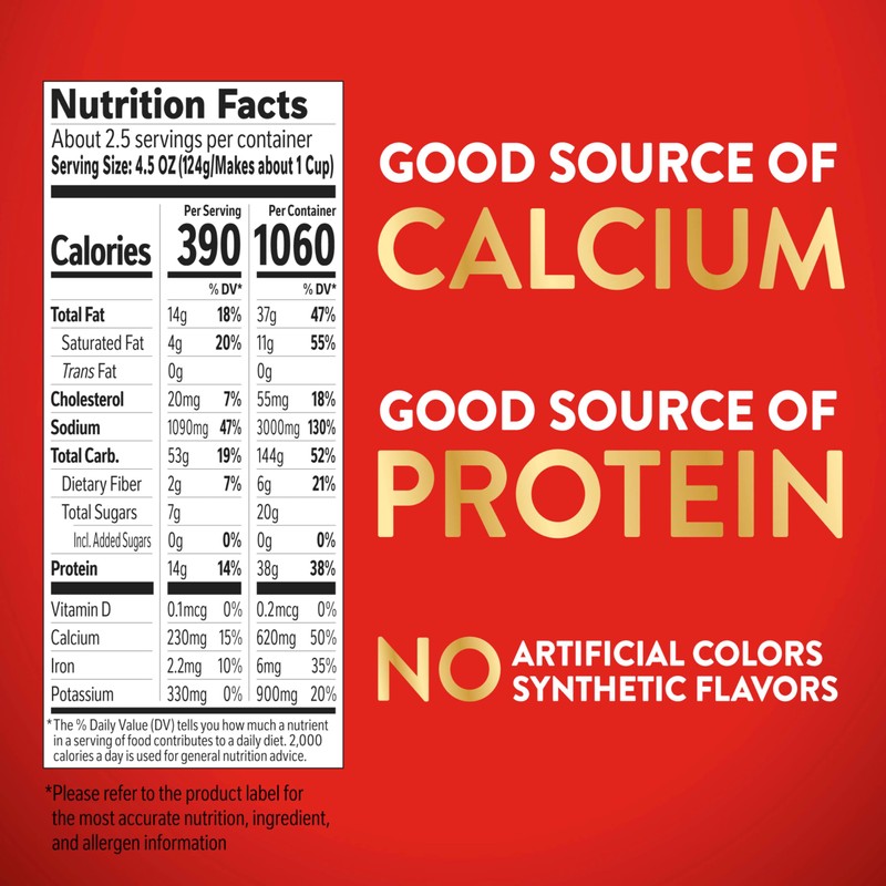 Stouffer's Supreme Shells And Cheese, Three Cheese, Boxed Mac Cheese