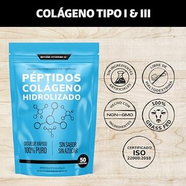 Péptidos Colágeno Hidrolizado Tipo I & III Beyond Vitamins