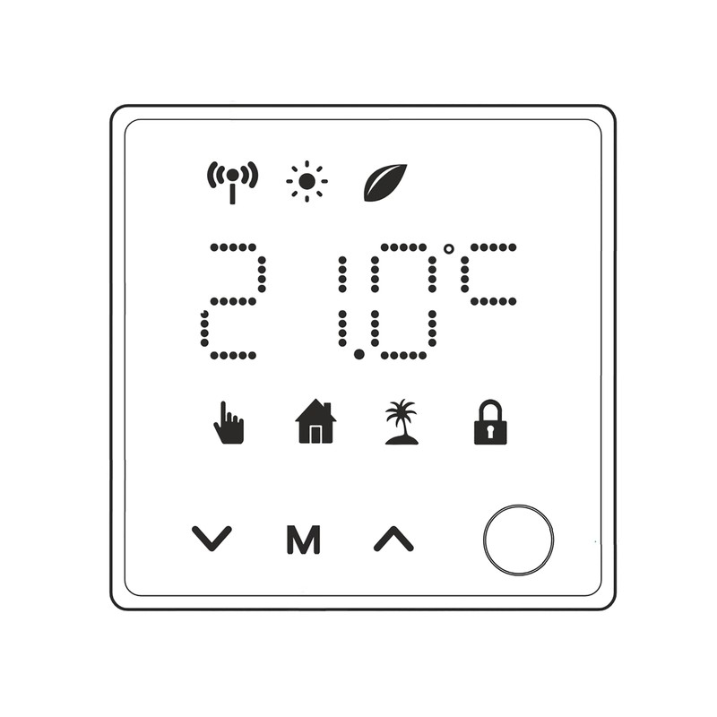 Digital Thermostat for Heating - Room Thermostat Smart WiFi Tuya