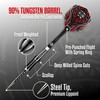 Shot! Tribal Weapon Savage 90% Tungsten Barrels Steel Tip Darts