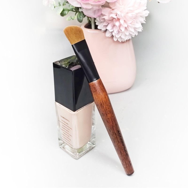 Foundation Brush, ACOSBRUOP Professional Angled Foundation Brush for Powder, Foundation,