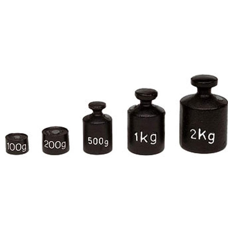 Betzold - Cast Weight White Labelled Weight for Scales, Bar