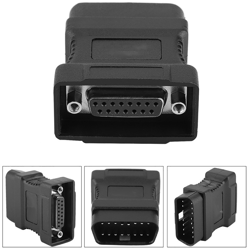 Vehicle Diagnosis Car Decoder OBD Connector OBD2‑16 Plug for Autoboss