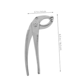 BIUDECO Stone Pot Gripper Tongs Heat Resistant Anti-Scald Clamp for Safe Lifting of Hot Bowls and Pots Kitchen Tool for Cooking and Serving Restaurants and Homes