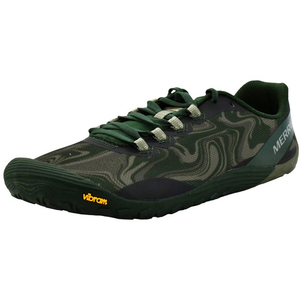Merrell Mens Vapor Glove 4 Cross Trainer, Forest, 10.5 US