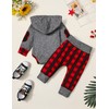 Fommy Newborn Baby Boy Clothes Outfits Little Brother Letter Print