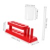 NOLITOY Stem Science Learning Test Tube Kit with Rack and