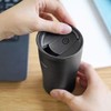 HARIO Stainless Steel Tumbler Black 300ml HARIO Thermal Tumbler with