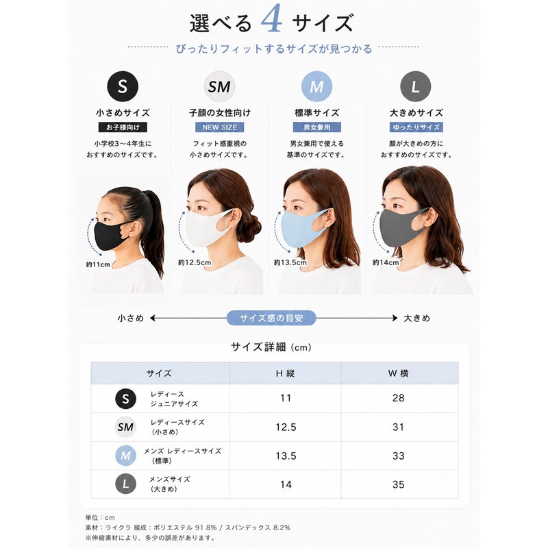 Eraser Cool Feeling Mask, Cool and Refreshing, for Summer, Washable,