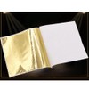 SEWACC Shiny Foil Craft Decoration 50pcs Nail Foil 8x8.5cm Leaf