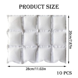 XZSKD 10 Ice Packs for Cool Box, Freezer Blocks, Ice Packs for Lunch Box, Ice Blocks for Cool Bags, Ice Blocks 28 * 20CM for Lunch Bags Shipping Food Fresh Cold Food Storage Camping Fishing Travel