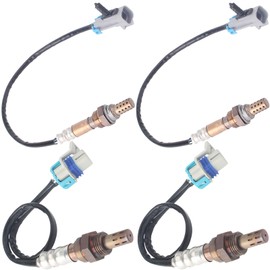 DOSKJOK Oxygen Sensor Upstream Downsteam Compatible with Malibu Silverado Suburban Avalanche Impala Escalade Sierra Yukon Tahoe 234-4668 213-4229 4Pcs
