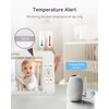 Comfyer 7" Split-Screen Baby Monitor with 2 1080P Cameras, 720P