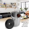 Coffee Bean Storage Stainless Steel Airtight Container Coffee with 30ml