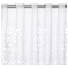Elbersdrucke White Bistro Curtain, Polyester, 60 x 160 cm, 1129