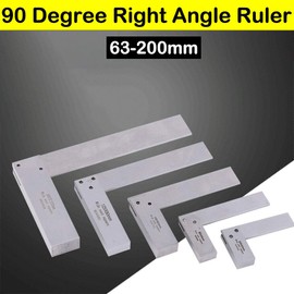 Machinist Angle Ruler Engineer 90 Right Precision Ground Hardened Steel Angle Ruler Triangle Ruler Angle Ruler Drawing Angle Ruler Digital Angle Finder Ruler
