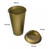 Innova Vaso Cafetero O Para Cafe 12 Pzas Reusable 16oz