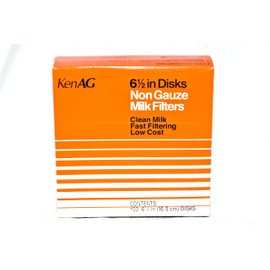6-1/2" Milk Filter Disks Non-gauze 100pk, D110 (10)