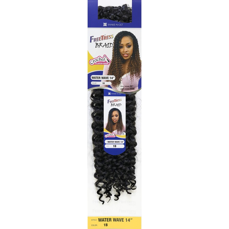 MULTI PACK DEALS! FreeTress Crochet Braids Water wave 14" (3-PACK,
