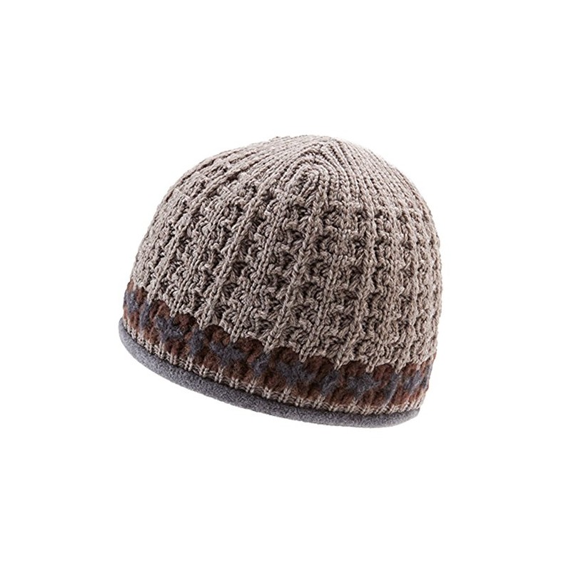 Icebox Knitting Dohm Pattern One Merino Wool Winter Hat, Espresso,