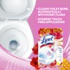 Lysol Limpiador automático para inodoro de gel, mango e hibisco,