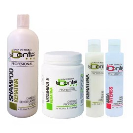 Labonté Kit Keratina Labonté Shampoo + Vitamina + Keratina Y Seda