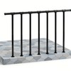 Deck Railings Metal Porch Railing Guard Rail Kit with Balusters
